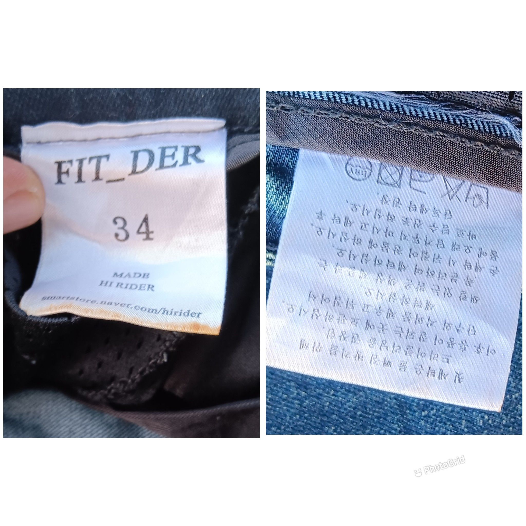 Other FIT_DER Rider Nice Design Denim Size US 34 / EU 50 - 9 Thumbnail