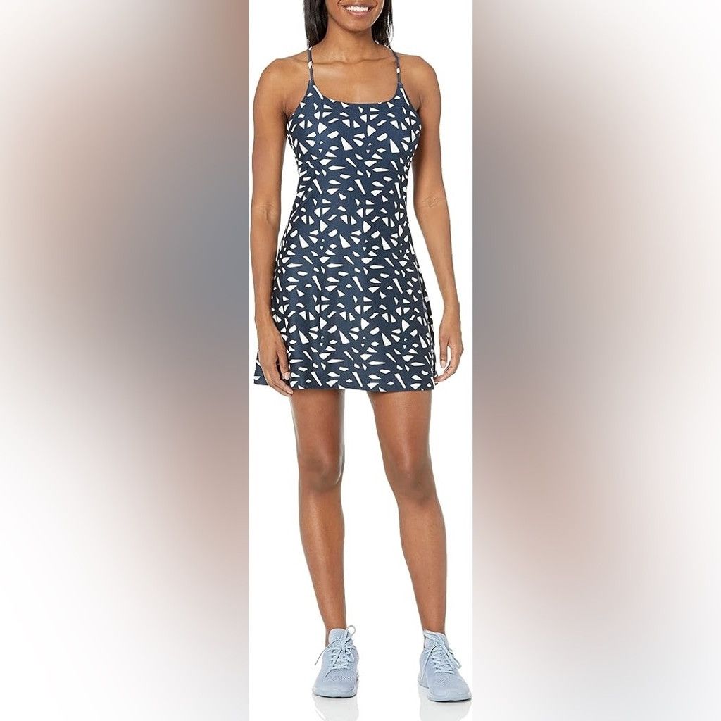 Sweaty Betty Sweaty Betty All Round Workout Athletic Dress Navy Print -M Size M / US 6-8 / IT 42-44 - 1 Thumbnail
