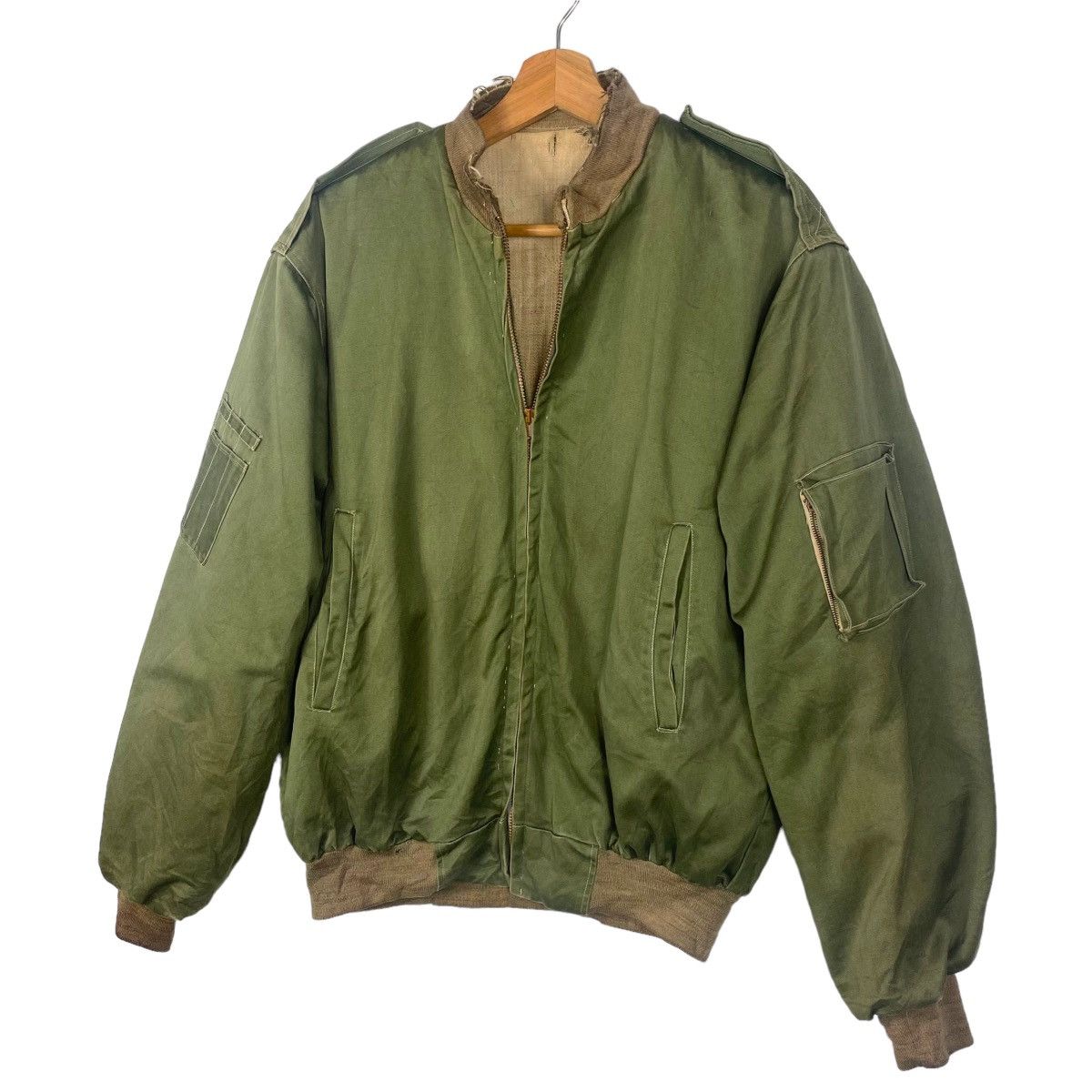 Vintage 💥40s WW2 US ARMY TANKER RARE JACKET Size US M / EU 48-50 / 2 - 2 Thumbnail