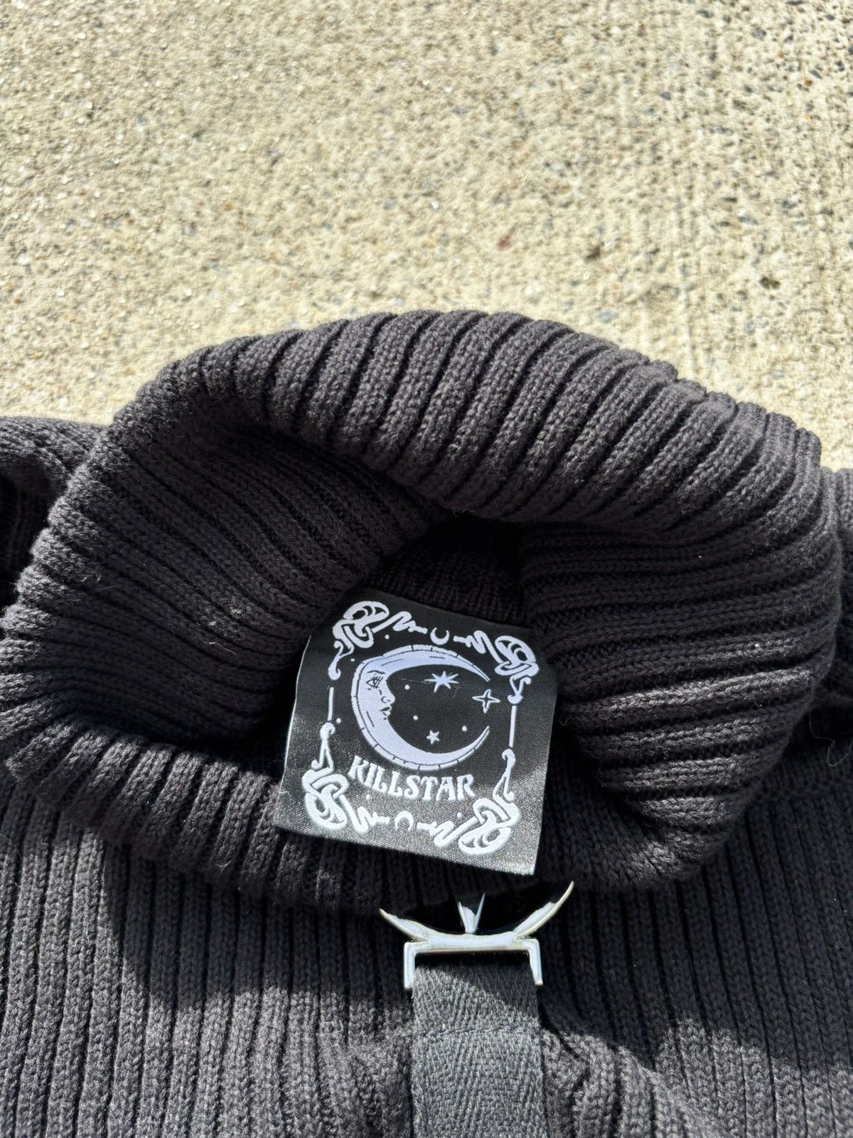 Killstar Killstar Punk Grunge Visual Kei Turtleneck Pentagram Sweater Size L / US 10 / IT 46 - 4 Thumbnail