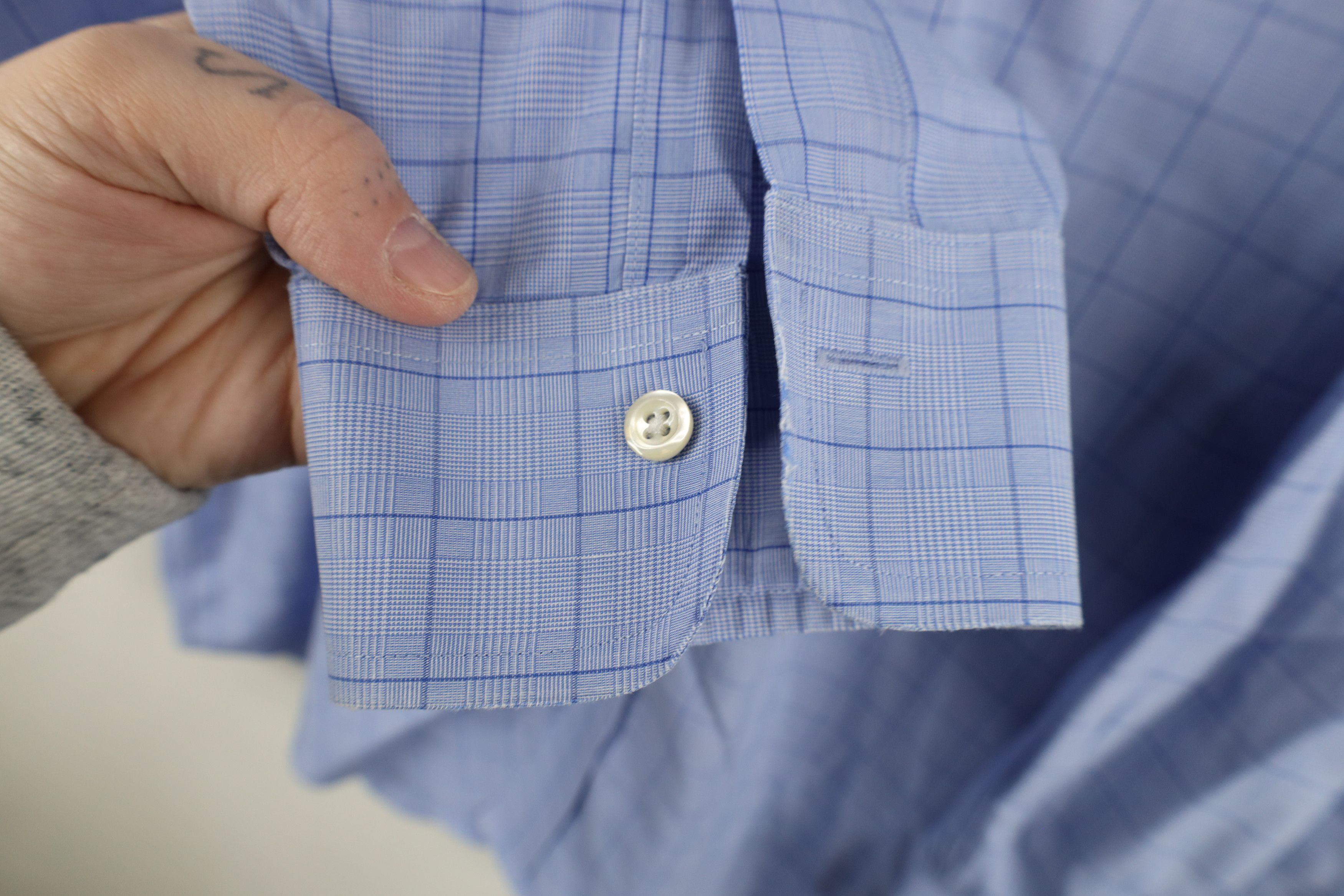 Brooks Brothers × Vintage Vintage 90s Brooks Brothers Fit Non Iron Button Shirt Plaid Size US M / EU 48-50 / 2 - 4 Thumbnail