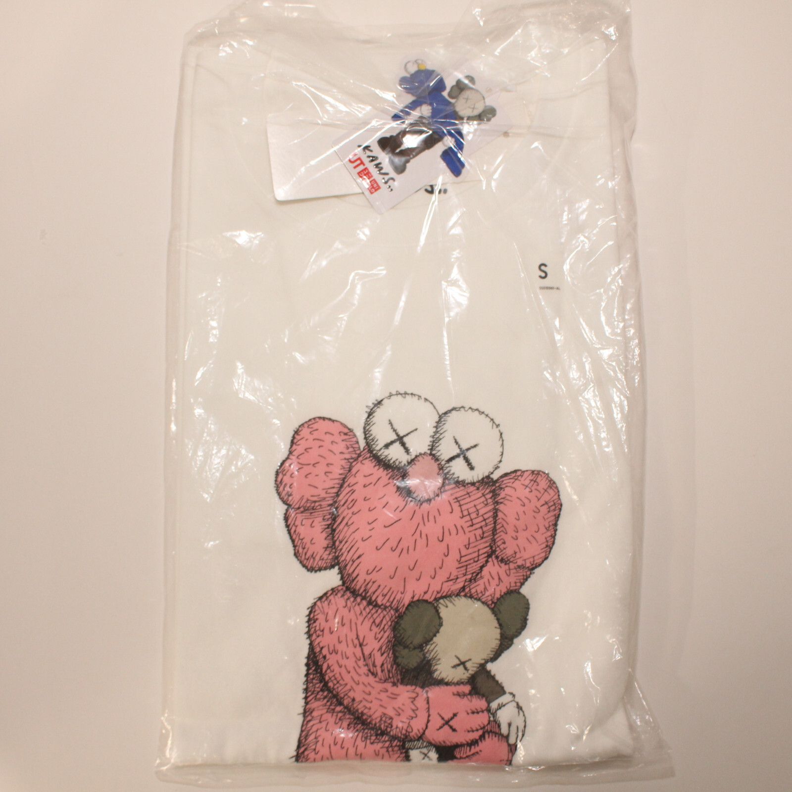 Kaws KAWS x Uniqlo Take Pink BFF White Tee - Size Small (S) - Ne Size US S / EU 44-46 / 1 - 2 Thumbnail