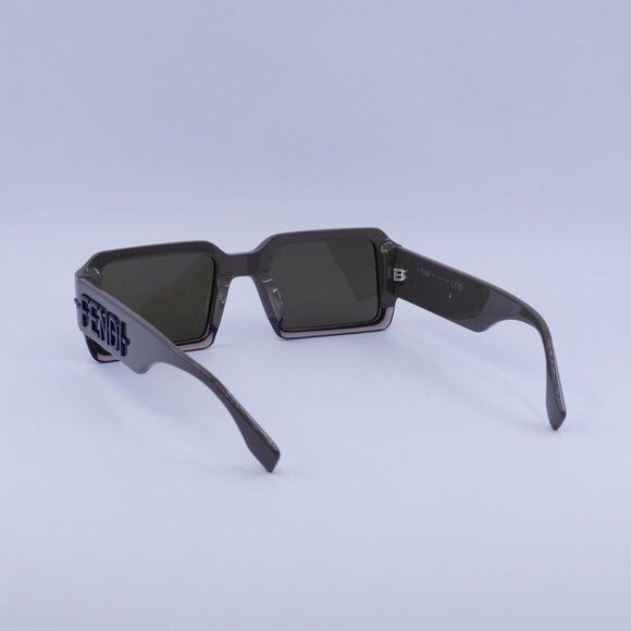 Fendi Fendi FE40073U 50E FENDI GRAPHY Sunglasses Brown Rectangle Size ONE SIZE - 9 Thumbnail