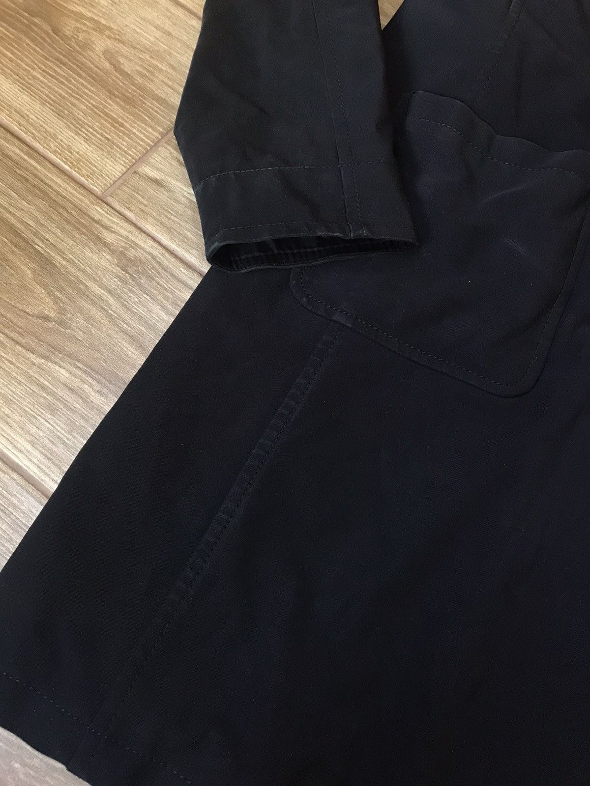 Prada Vintage Prada Milano Trench Coat Jacket Cloak Size L / US 10 / IT 46 - 8 Thumbnail