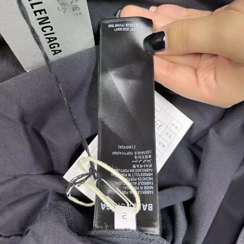 Balenciaga Balenciaga Black Graphic Short Sleeve TShirt-2505 Size US S / EU 44-46 / 1 - 4 Thumbnail