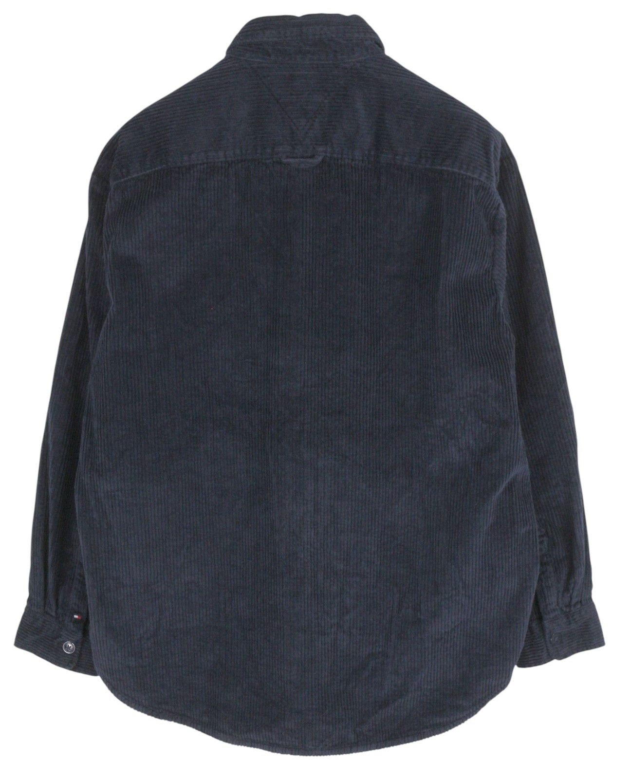 Tommy Hilfiger CORDUROY SOLID OVERSHIRT M Blue Button-Up Jacket 85624 Size US M / EU 48-50 / 2 - 2 Thumbnail