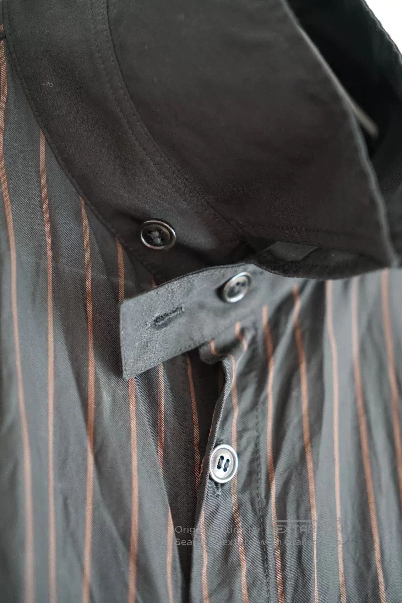 Yohji Yamamoto Yohji Yamamoto Striped Long Shirt. Size US M / EU 48-50 / 2 - 4 Thumbnail