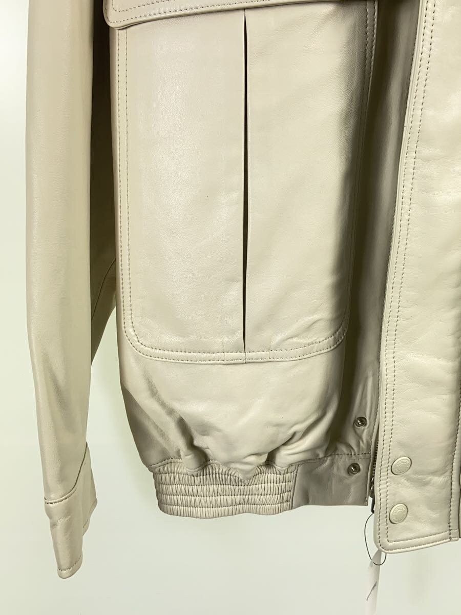 Hysteric Glamour Hysteric Glamour Leather Jacket Blouson Cream Size US L / EU 52-54 / 3 - 6 Thumbnail