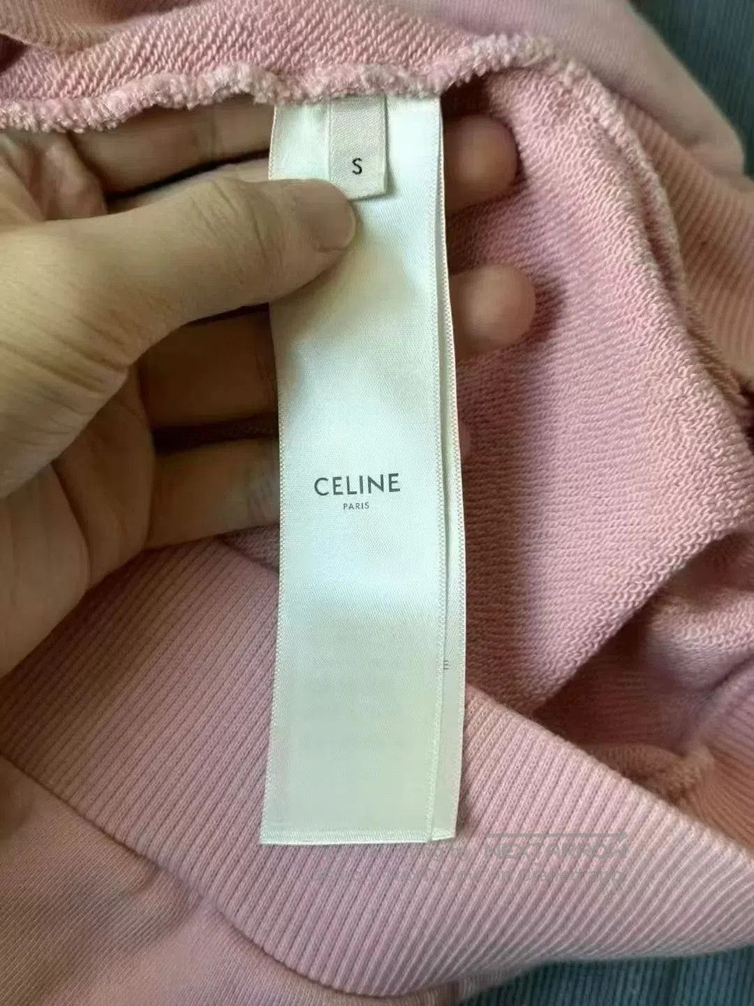 Japanese Brand Celine Pink Logo Hoodie. Size S / US 4 / IT 40 - 3 Thumbnail