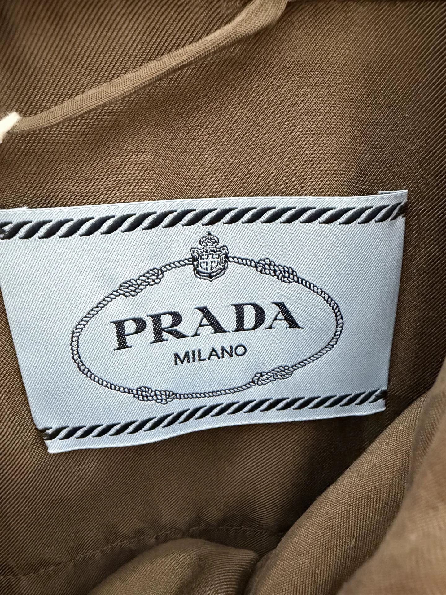 Prada Prada Dark Green Pull-over Jacket 36 Size XS / US 0-2 / IT 36-38 - 3 Thumbnail