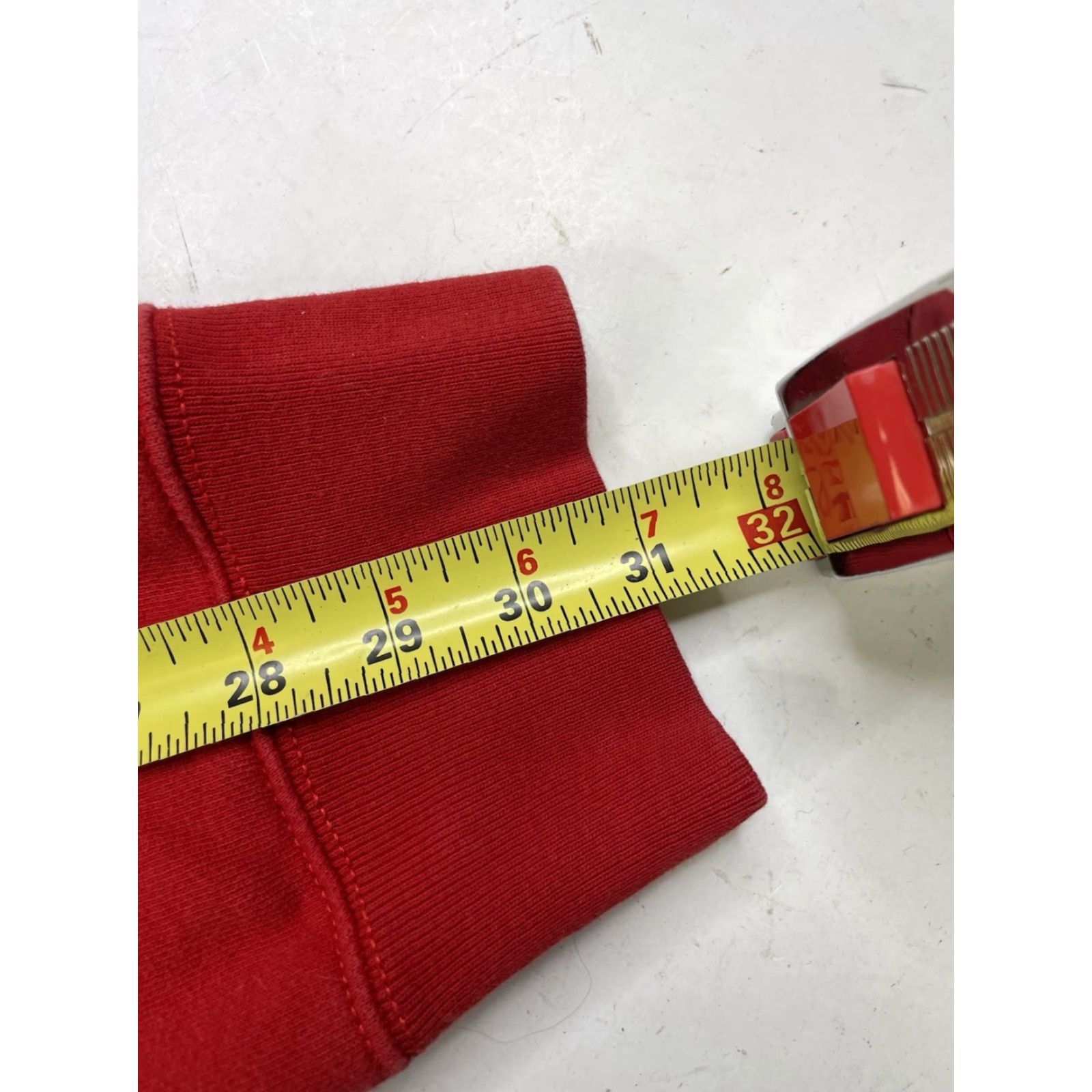 Polo Ralph Lauren VINTAGE Polo Ralph Lauren Pullover Sweatshirt Red Mens XXL 90s Crewneck Sweatshirt Pullover Polo Ralph Lauren Vintage Mens 2XL Red 90s Size US XXL / EU 58 / 5 - 4 Thumbnail