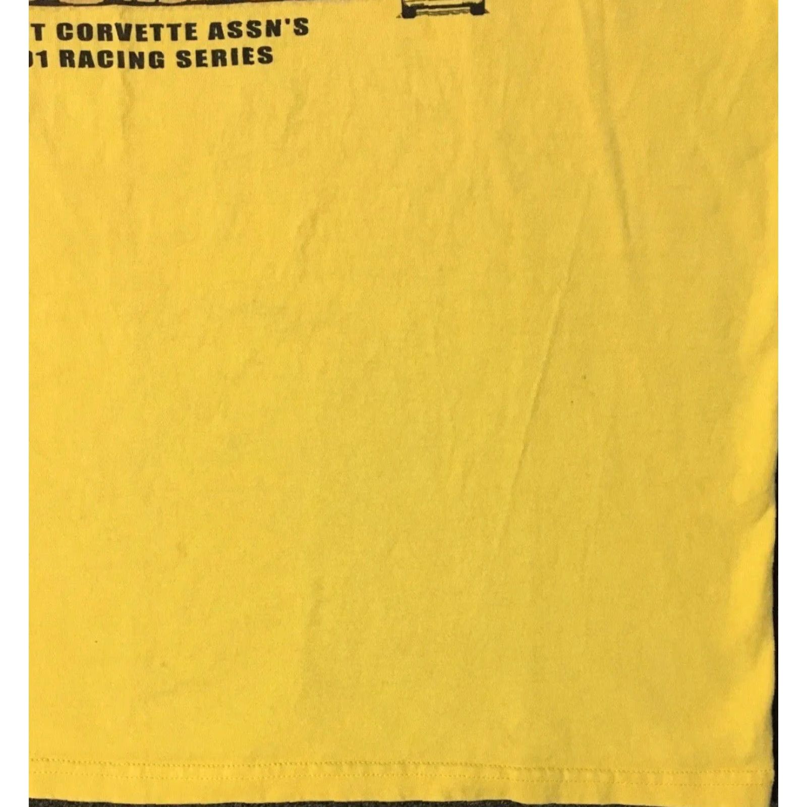 NASCAR Vtg Hard Up Corvette Racing Faded Distressed Shirt XL Car NASCAR Biker Grunge 90s Size US XL / EU 56 / 4 - 6 Thumbnail