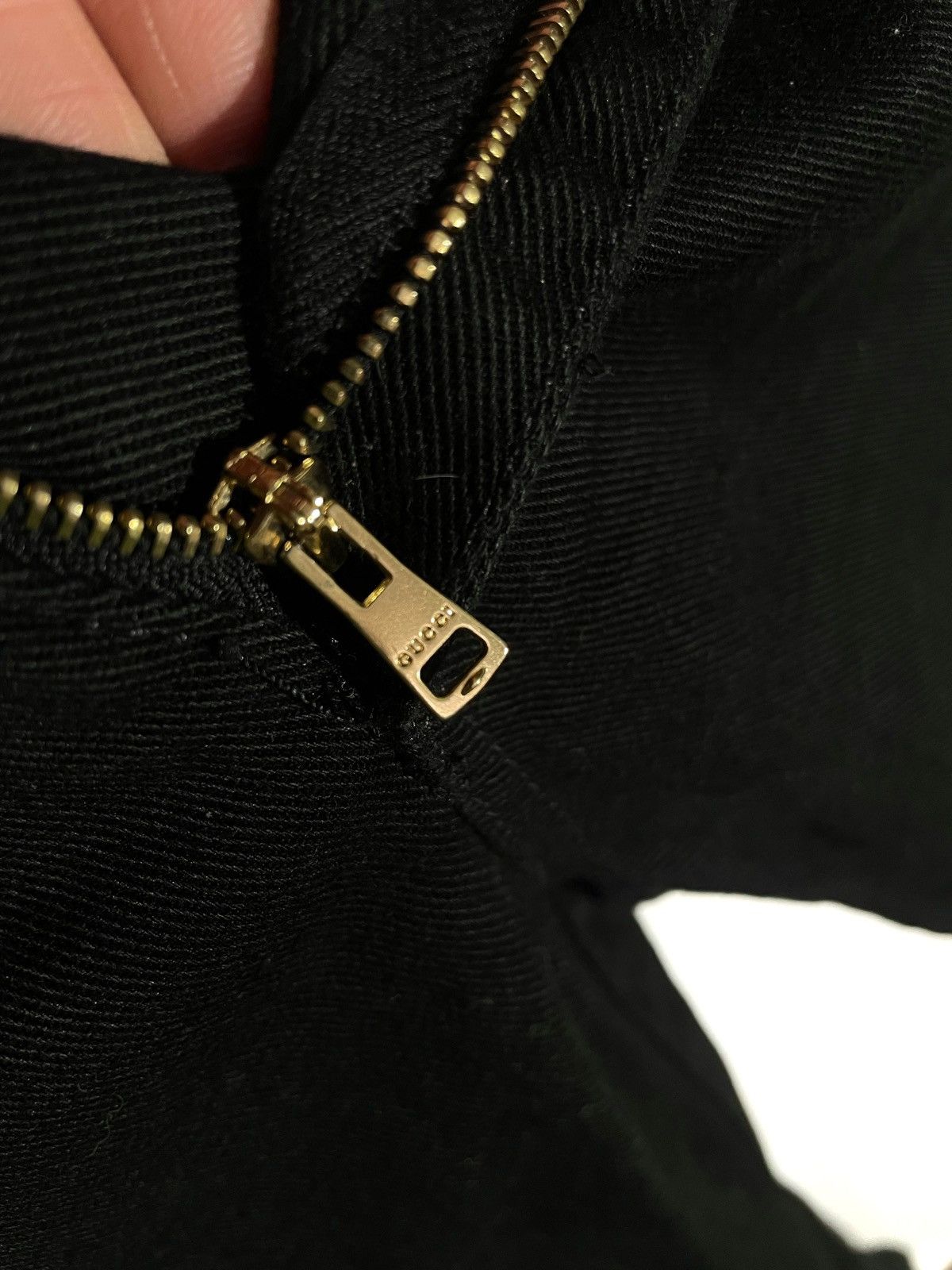 Gucci Gucci Women Black Slim Jeans Gold Fitting LAMPO Size 38 Size 26" / US 2 / IT 38 - 7 Thumbnail