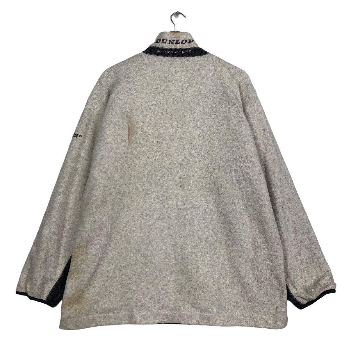 Dunlop × Japanese Brand × Vintage Vintage Dunlop fleece zipper jacket Size US L / EU 52-54 / 3 - 12 Thumbnail