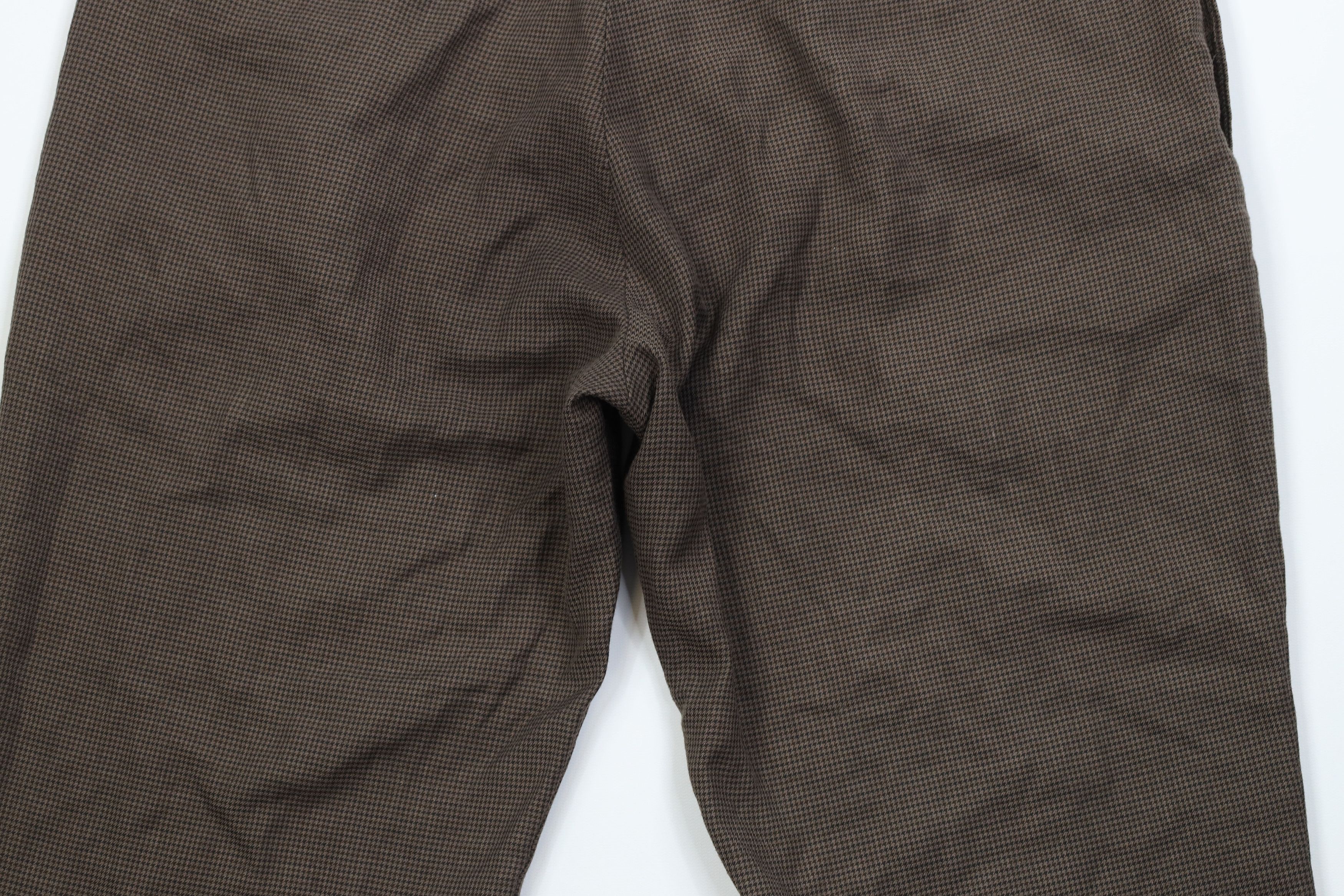 Ralph Lauren Vintage Ralph Lauren Gabardine Houndstooth Wide Leg Pants Size US 40 / EU 56 - 13 Thumbnail