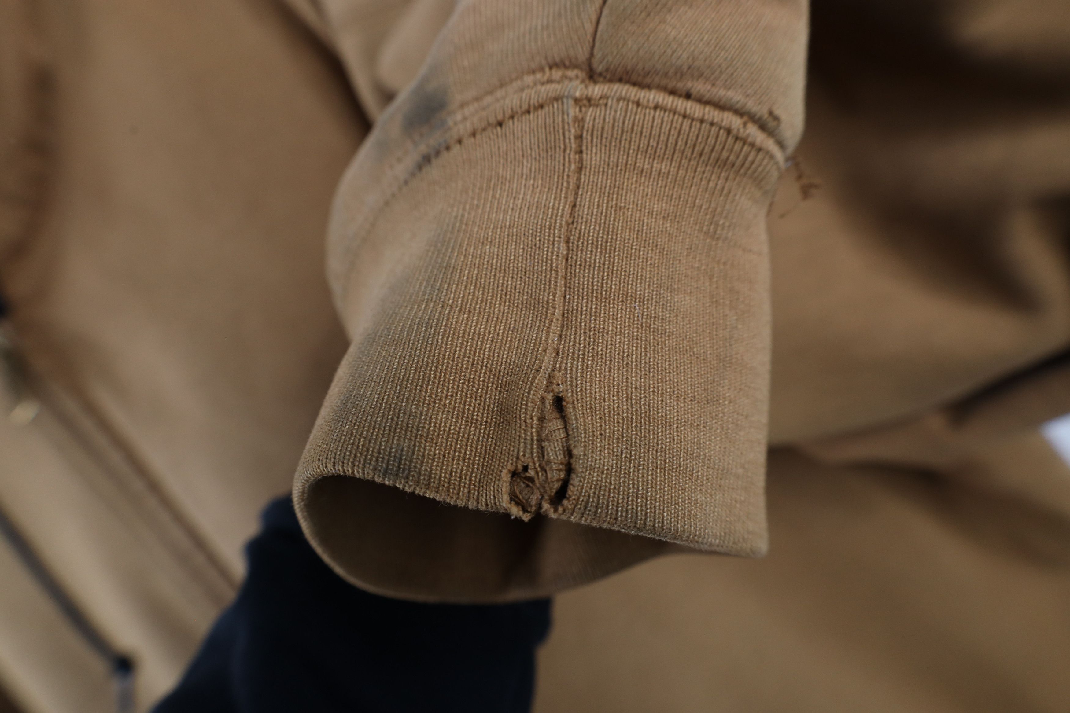 Carhartt × Vintage Vintage Y2K Carhartt Heavyweight Thermal Lined Hoodie Jacket Size US XXL / EU 58 / 5 - 6 Thumbnail