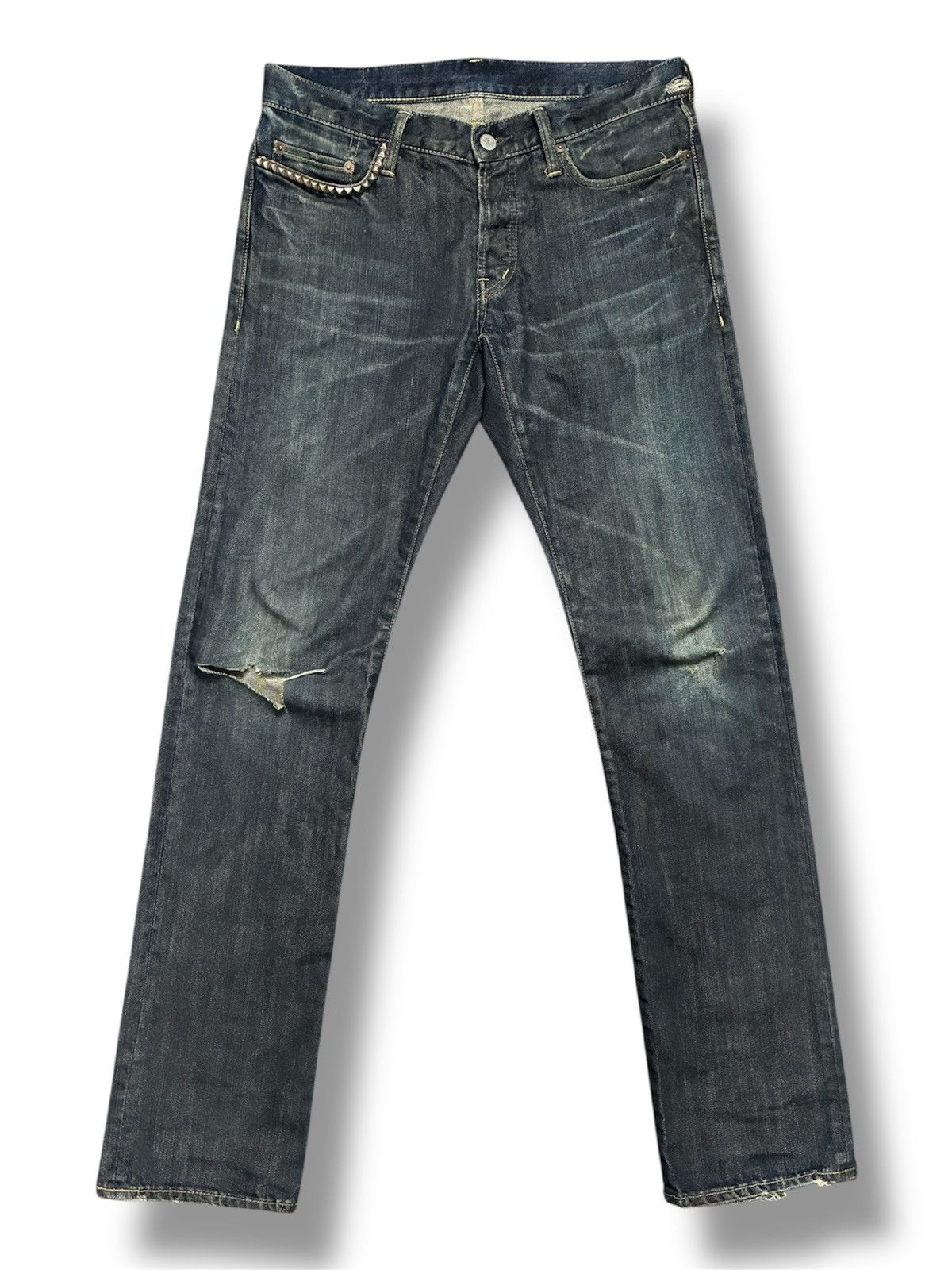 Hysteric Glamour Hysteric Glamour Studded Denim Size US 33 - 1 Thumbnail