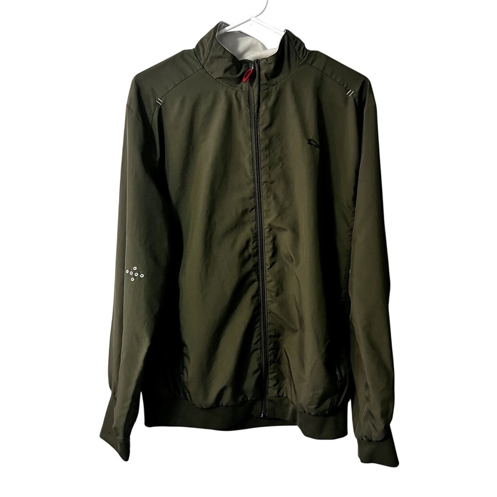 Puma Puma Men’s Windbreaker Jacket Green Medium Athletic Running Size US M / EU 48-50 / 2 - 1 Thumbnail