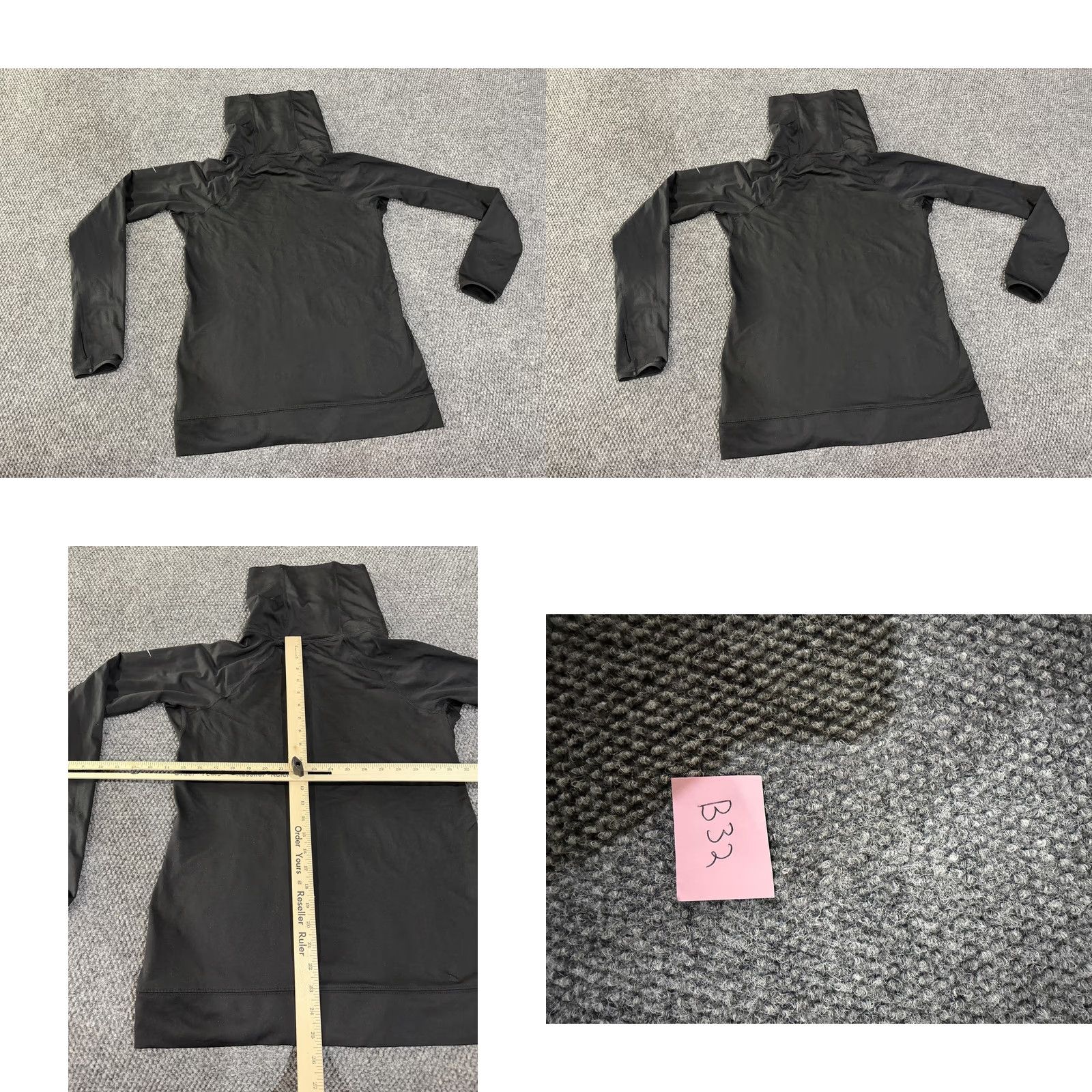 Nike Nike Pro Dri-FIT Shirt Womens L Black High Neck Long Sleeve Thermal Training Winter Gym Running Size L / US 10 / IT 46 - 8 Thumbnail