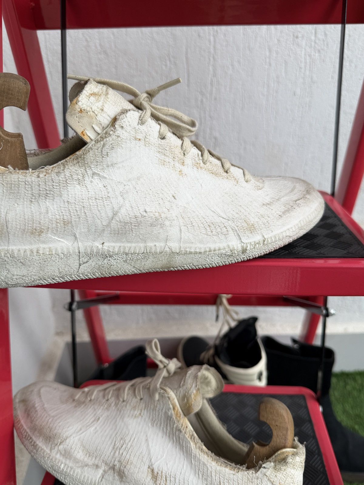 Maison Margiela 🔥🥶Plastered Gat replica trainer Size US 10.5 / EU 43-44 - 12 Thumbnail