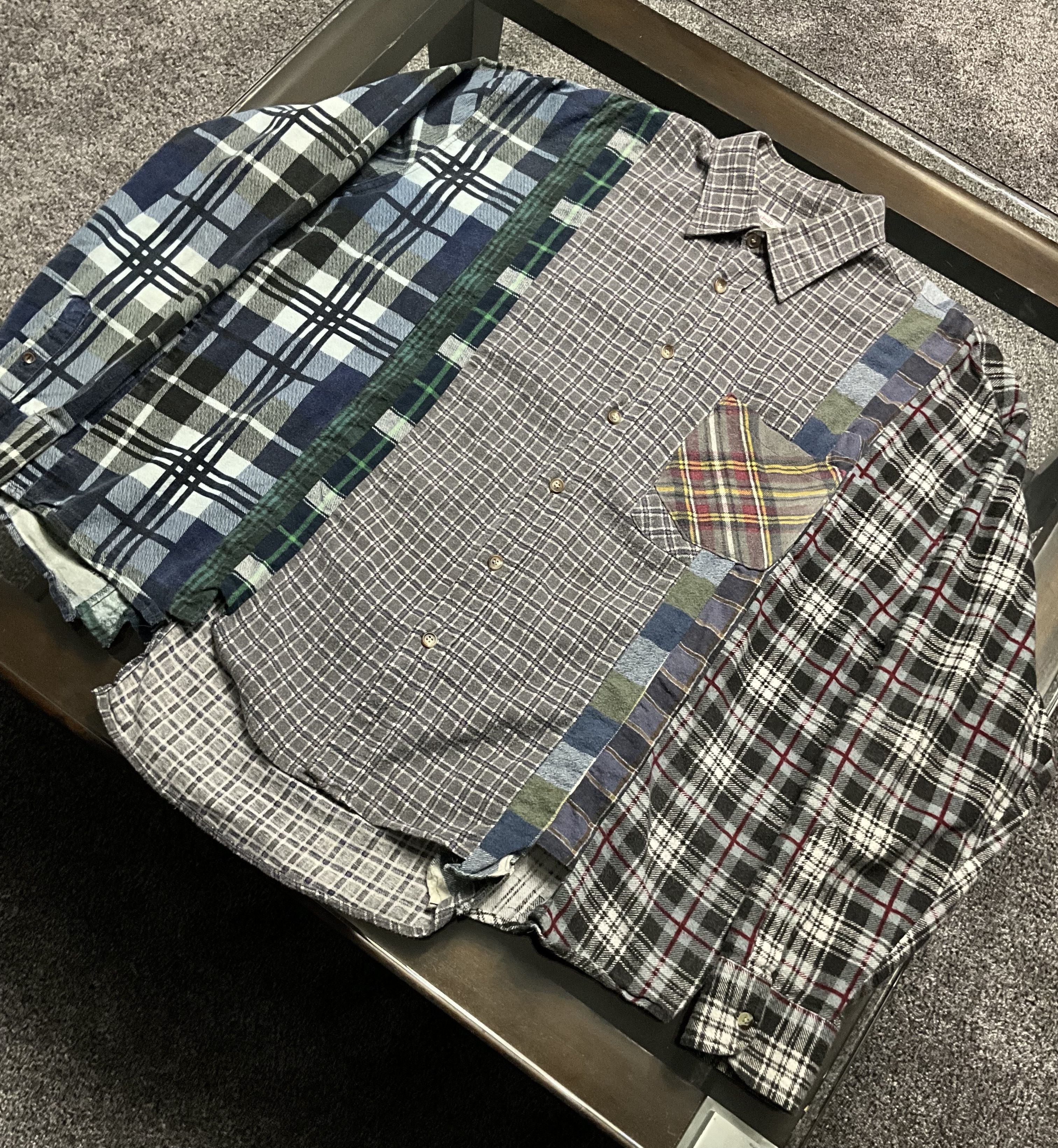 Needles Rebuild by Needles 7 Cut Flannel DS Size US L / EU 52-54 / 3 - 3 Thumbnail