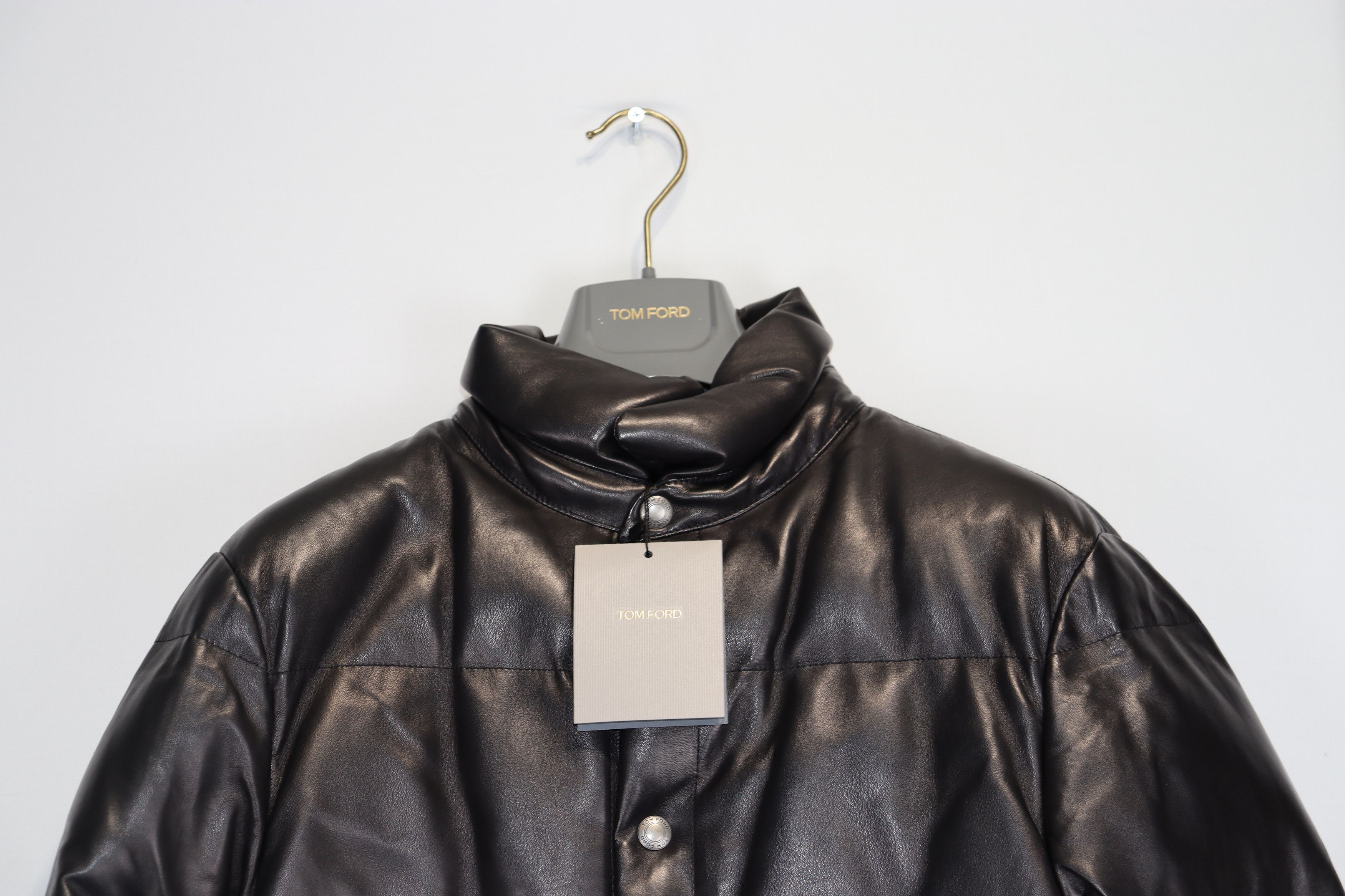 Tom Ford o1rshd1 Leather Jacket in Black Size US M / EU 48-50 / 2 - 3 Thumbnail