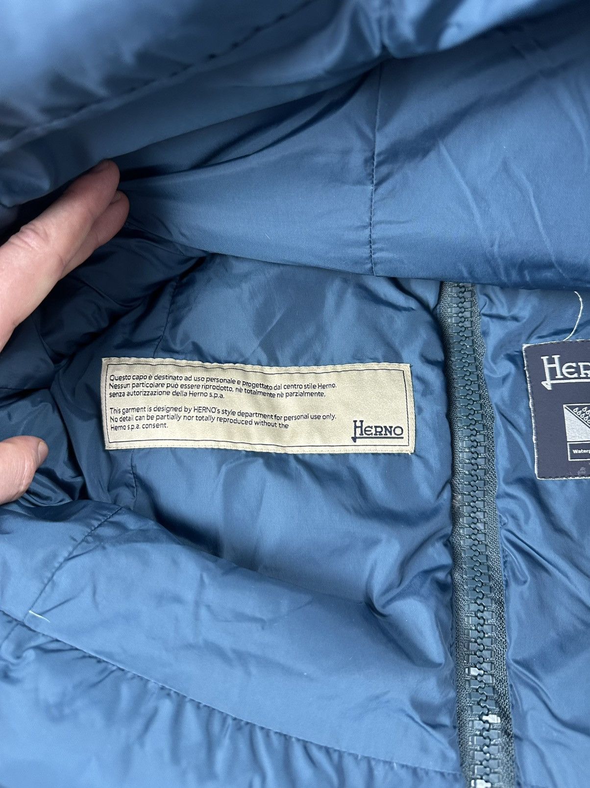 Herno Vintage Herno Polar-Tech Down Puffer Jacket Luxury Old Money Size L / US 10 / IT 46 - 14 Thumbnail