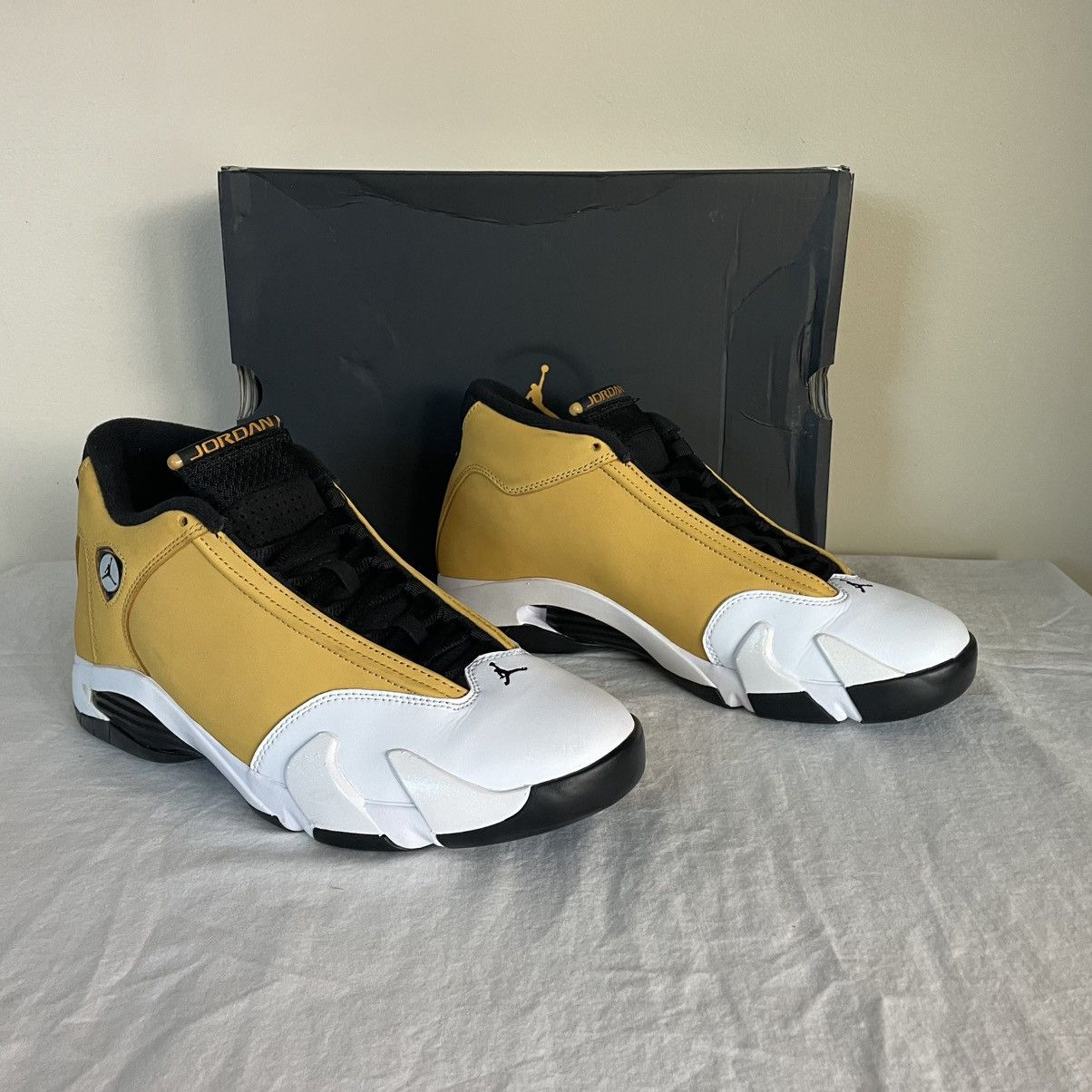 Jordan Brand × Nike Nike Air Jordan 14 Retro Light Ginger Mens US Size 10 Size US 10 / EU 43 - 4 Thumbnail