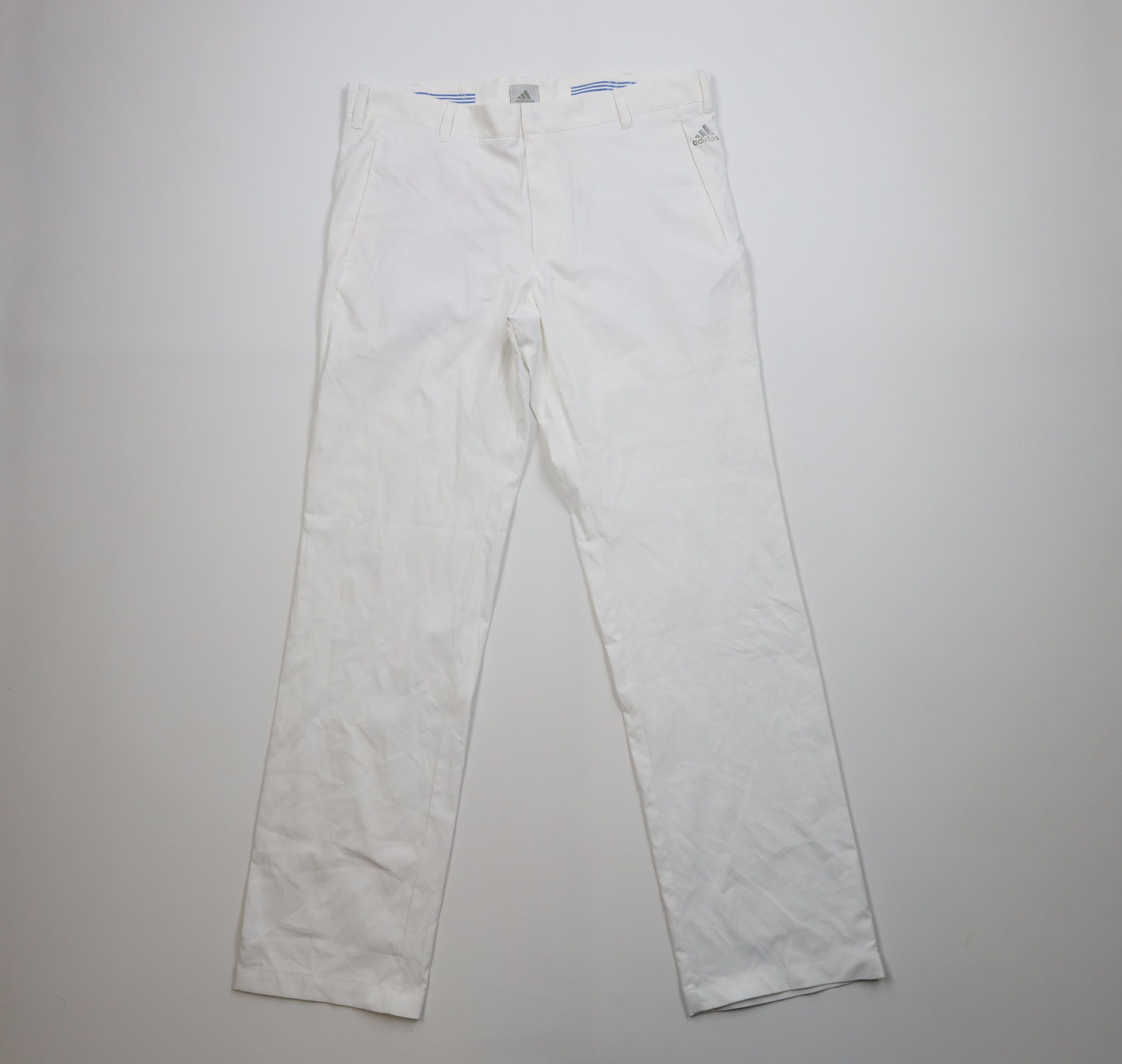 Adidas Adidas Golf Spell Sheer Stretch Wide Leg Chino Pants White Size US 36 / EU 52 - 1 Thumbnail