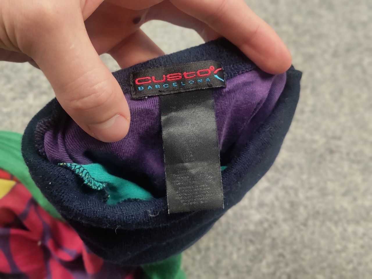 Custo Barcelona Vintage Y2K Pop Art Long sleeve Top Hysteric