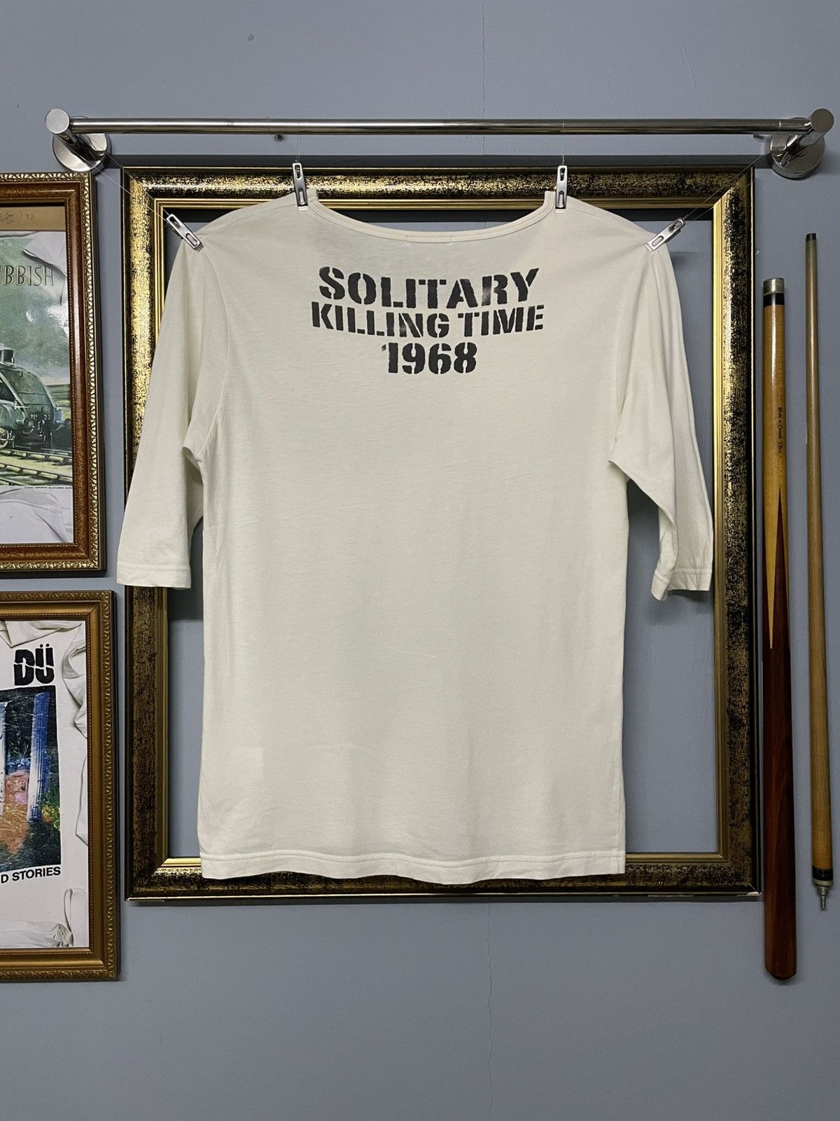 Hysteric Glamour Vintage Japan Designer Collective Solitary Killing Time Tee Size US M / EU 48-50 / 2 - 6 Thumbnail