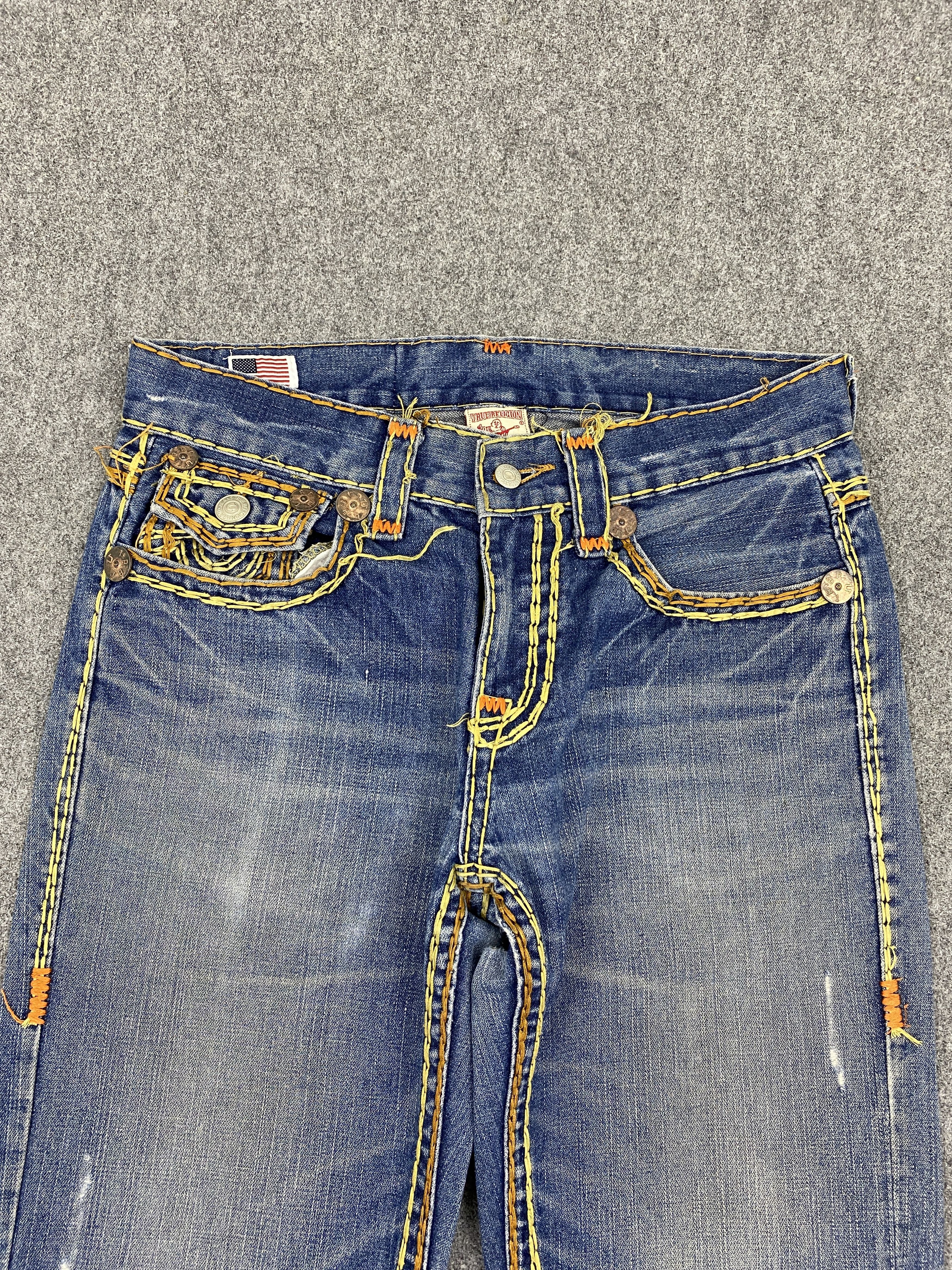 True Religion Vintage True Religion Made In USA Denim Jeans DP2721 Size US 32 / EU 48 - 3 Thumbnail
