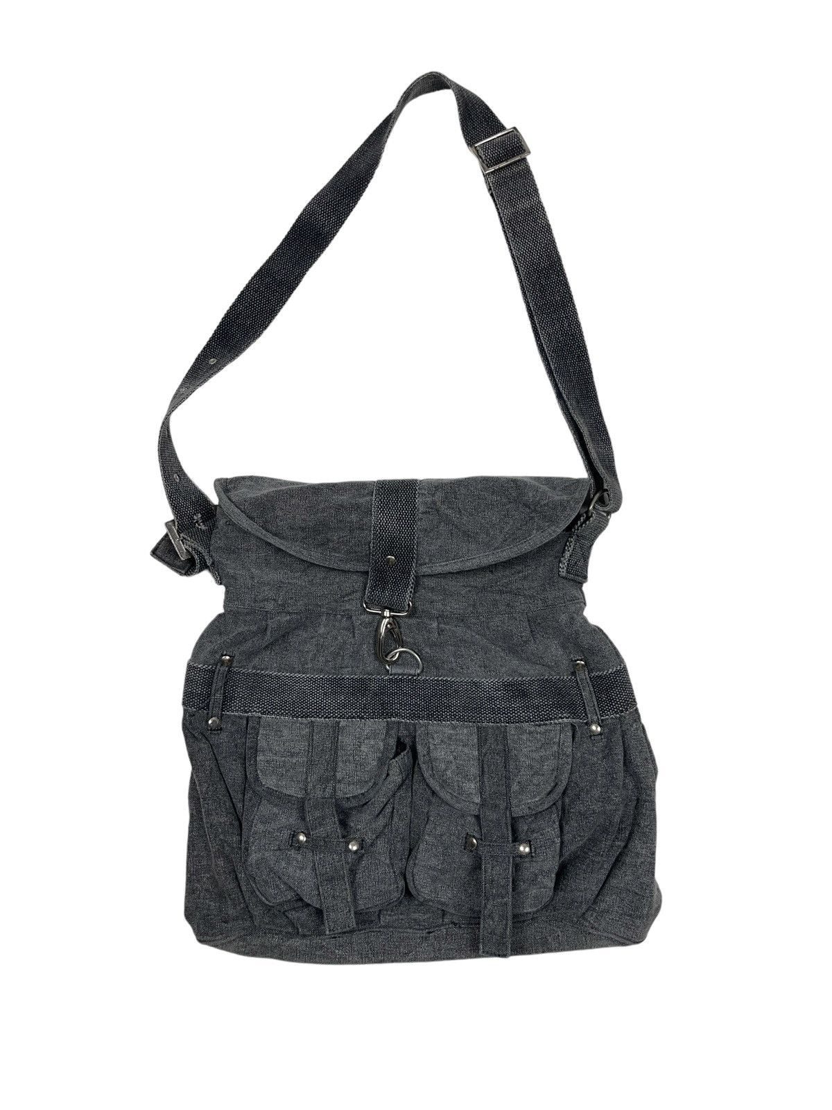 Other Vintage Japanese Multi Pocket Crossbody Bag Utility Size ONE SIZE - 2 Thumbnail