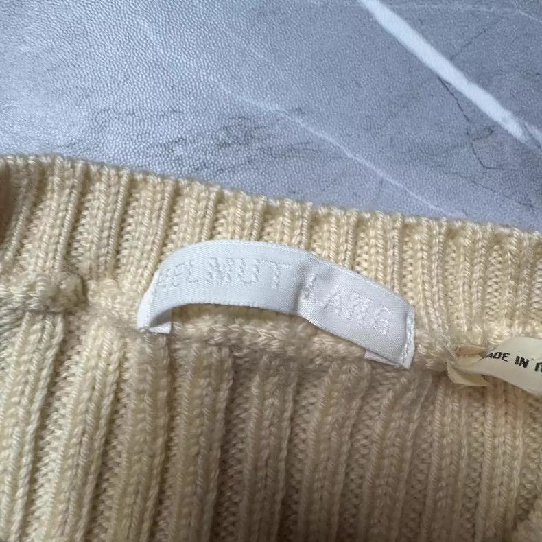 Helmut Lang HELMUT LANG A wool sweater Size S / US 4 / IT 40 - 5 Thumbnail