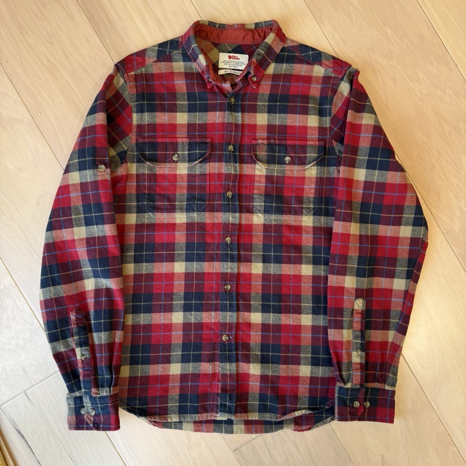 Fjallraven Fjallraven Singi Heavy Flannel Multicolor Long Sleeve Button Size US S / EU 44-46 / 1 - 2 Thumbnail
