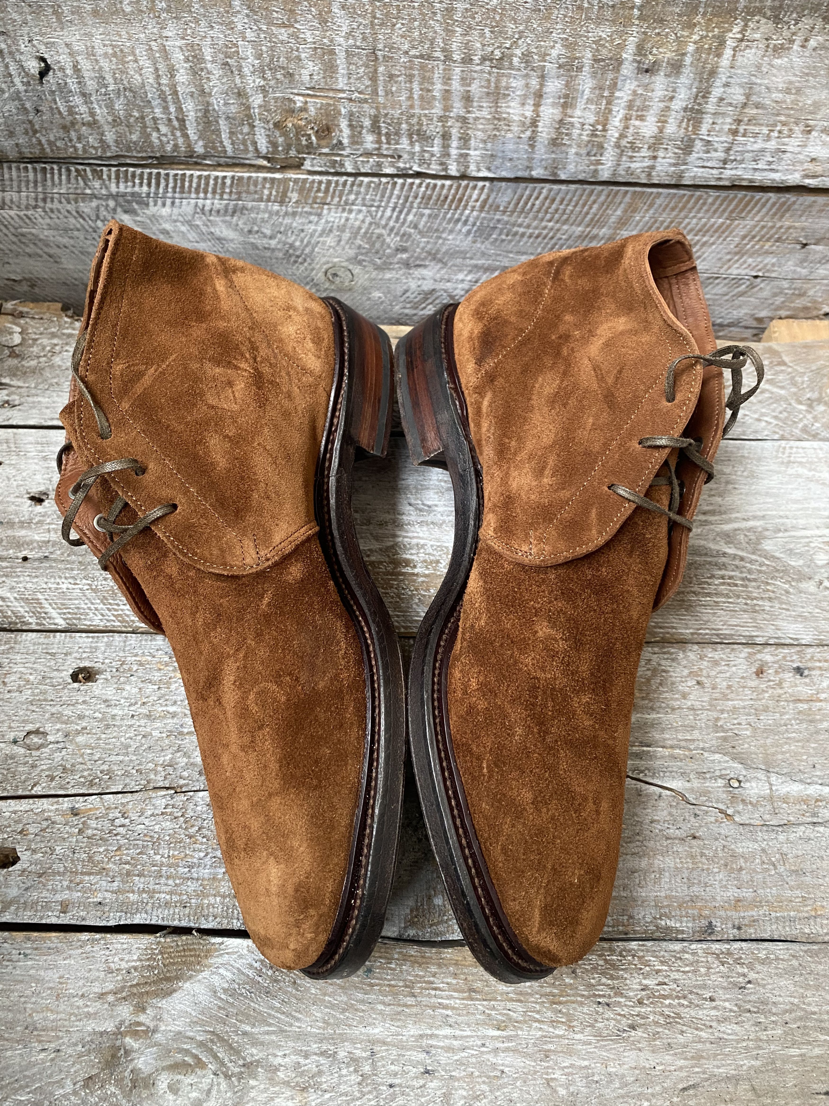 Viberg Viberg chukka suede brown boots sz 6.5 Size US 7 / EU 40 - 9 Thumbnail