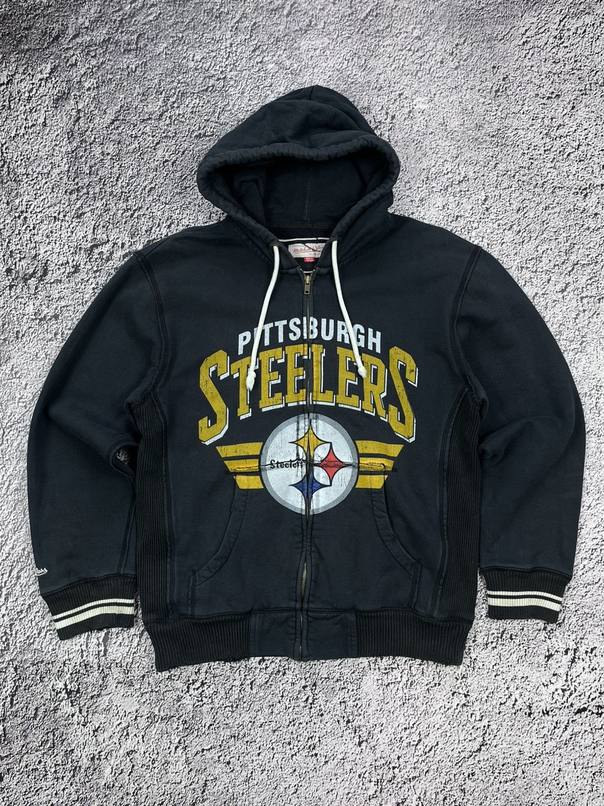 Mitchell & Ness Pittsburgh Steelers Mitchell & Ness zip up hoodie L Size US L / EU 52-54 / 3 - 1 Thumbnail