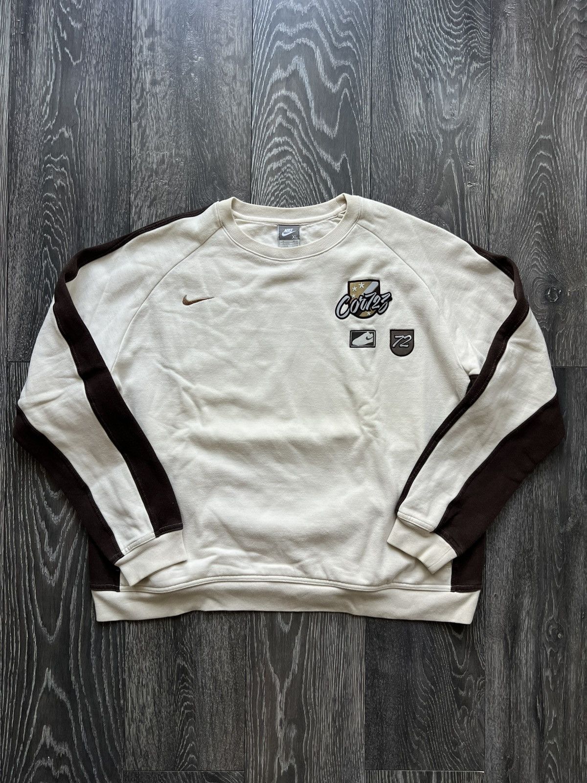 Nike × Vintage Nike Cortez Vintage Sweatshirt Streetwear 90s Drip Size US XL / EU 56 / 4 - 3 Thumbnail