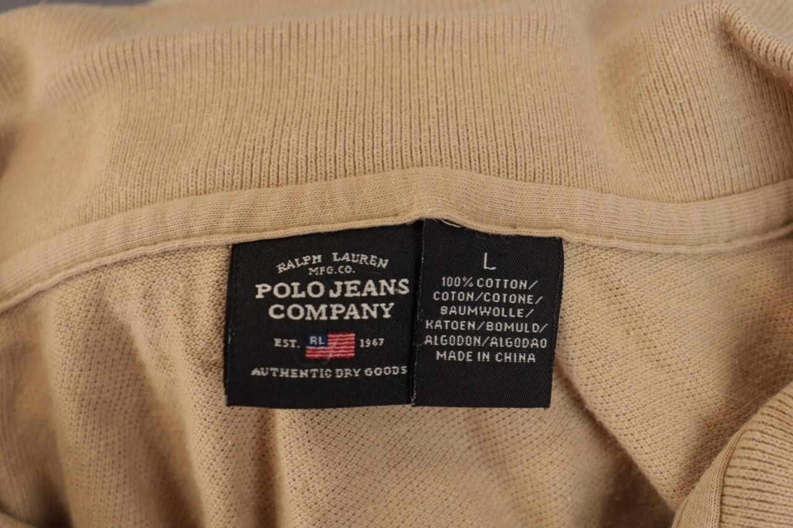 Designer Polo Jeans Company Ralph Lauren Brown Polo Sweater Size L Size US L / EU 52-54 / 3 - 9 Thumbnail