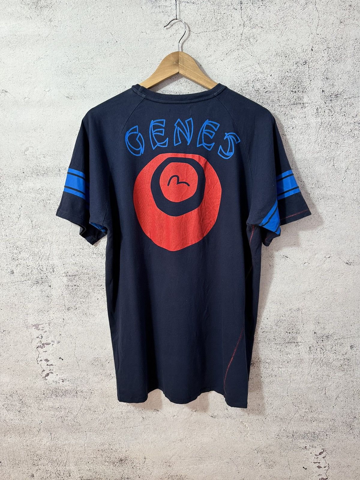 Evisu Vintage Evisu Big Logo T Shirt Size US XXL / EU 58 / 5 - 2 Thumbnail