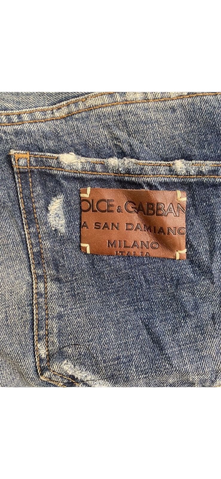 Dolce & Gabbana Vintage Dolce & Cabbana Distressed Jeans Size US 34 / EU 50 - 5 Thumbnail
