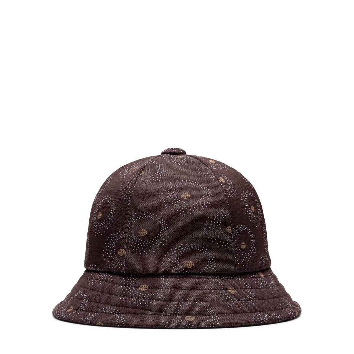 Needles !DS! SS23 Needles Bermuda Poly Jq. Brown Bucket Hat Size ONE SIZE - 3 Thumbnail