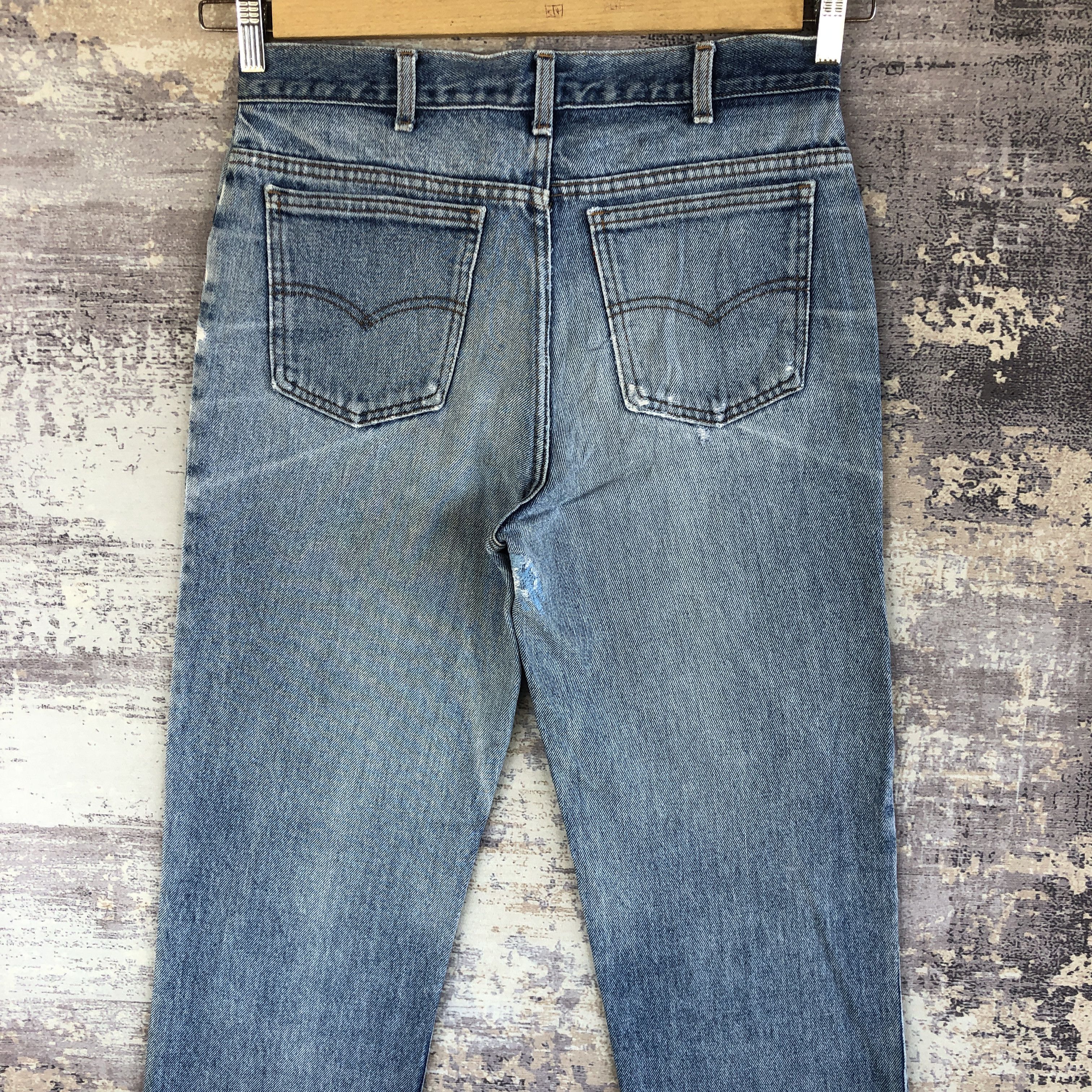 Levi's Vintage 90s Levis 505 Faded Jeans Levi's Light Wash Denim Size US 30 / EU 46 - 4 Thumbnail