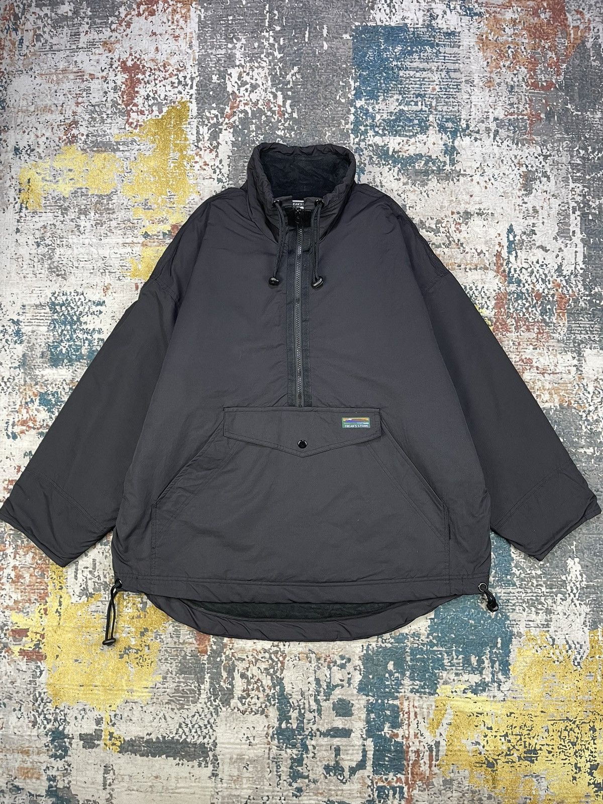 Japanese Brand Freak Store l Freesize Anorak Half Zipper Jackets Size ONE SIZE - 1 Thumbnail
