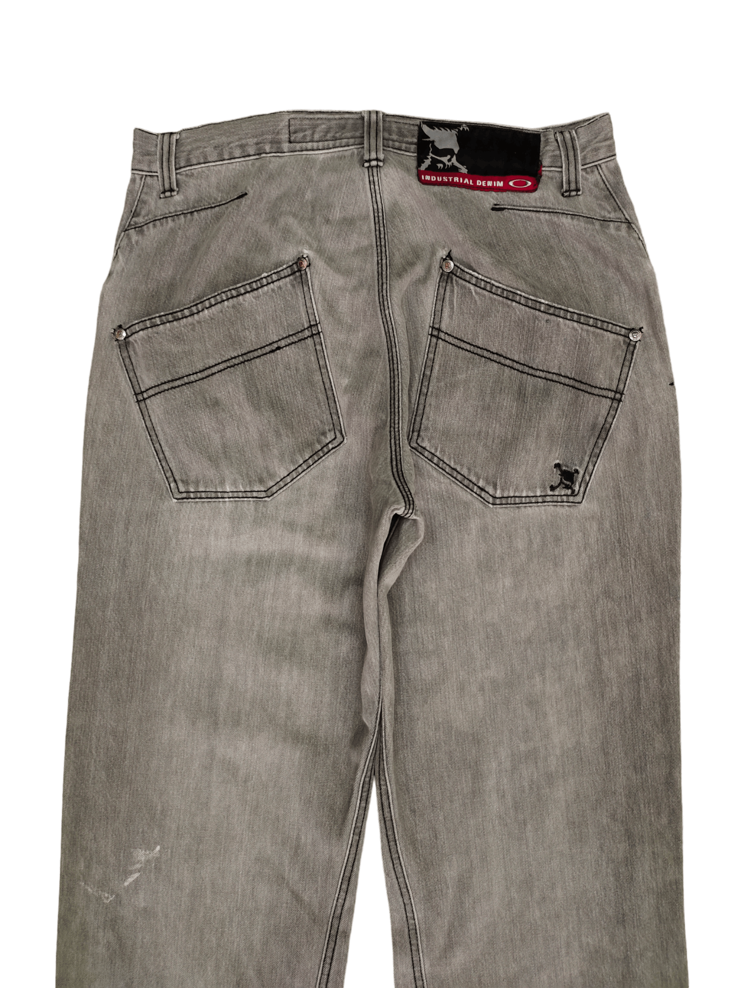 Oakley Vintage Oakley Black Faded Distressed Denim Jeans Ed hardy Size US 32 / EU 48 - 3 Thumbnail
