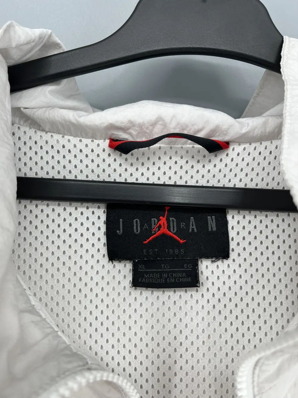 Jordan Brand 90’S JORDAN VINTAGE AIR MAX DRILL NYLON HOODED JACKET Size US L / EU 52-54 / 3 - 6 Thumbnail