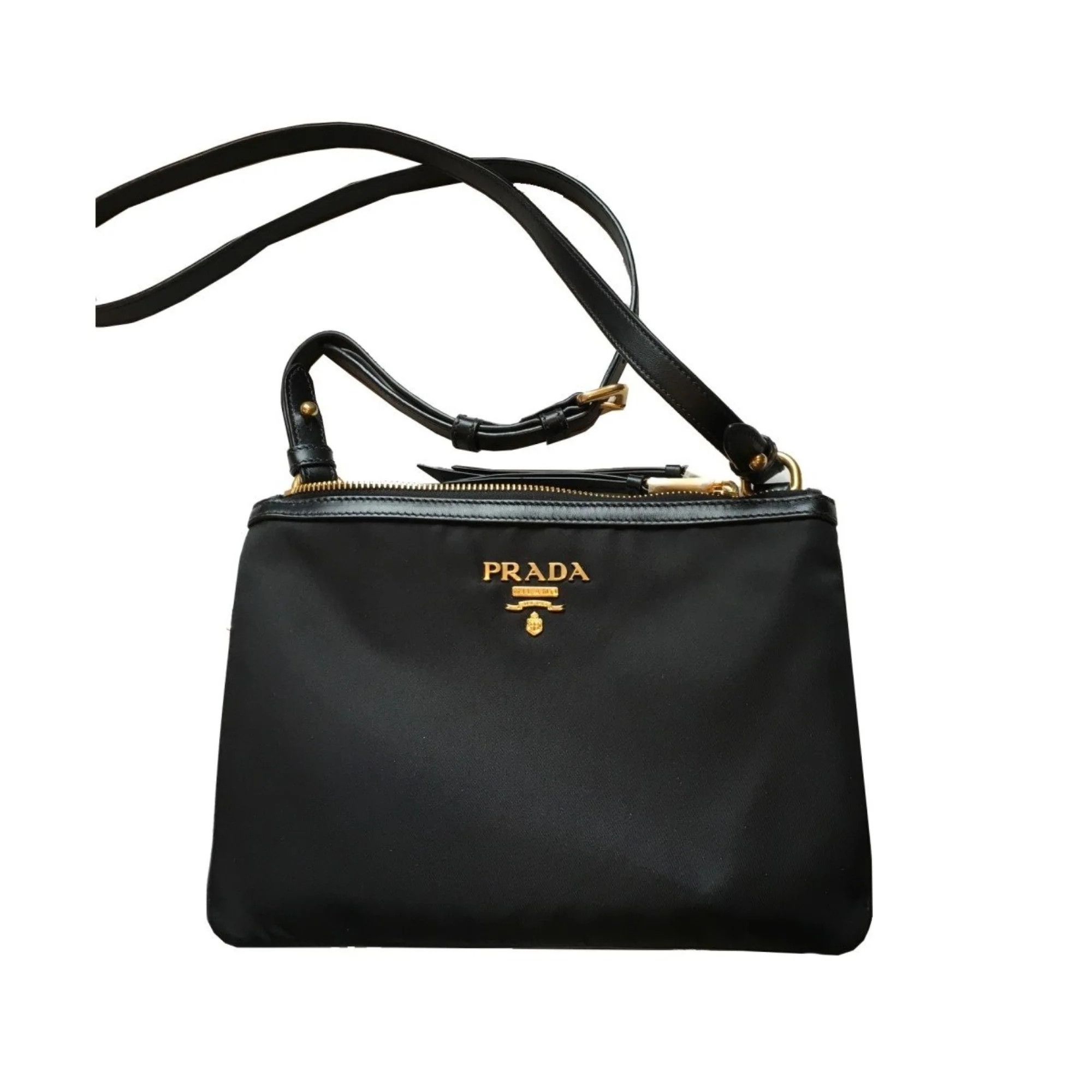Prada o1srvl11e0624 Size: OS / Shoulder Bag in Black Size ONE SIZE - 4 Thumbnail