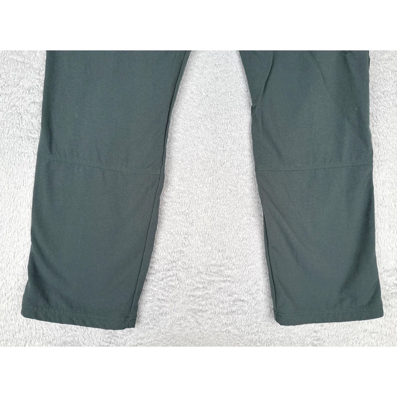 Prana PrAna Pants Men Green Large Nylon Hiking Climbing Quick Dry Breathe Hike 32x31 Size US 33 - 2 Thumbnail