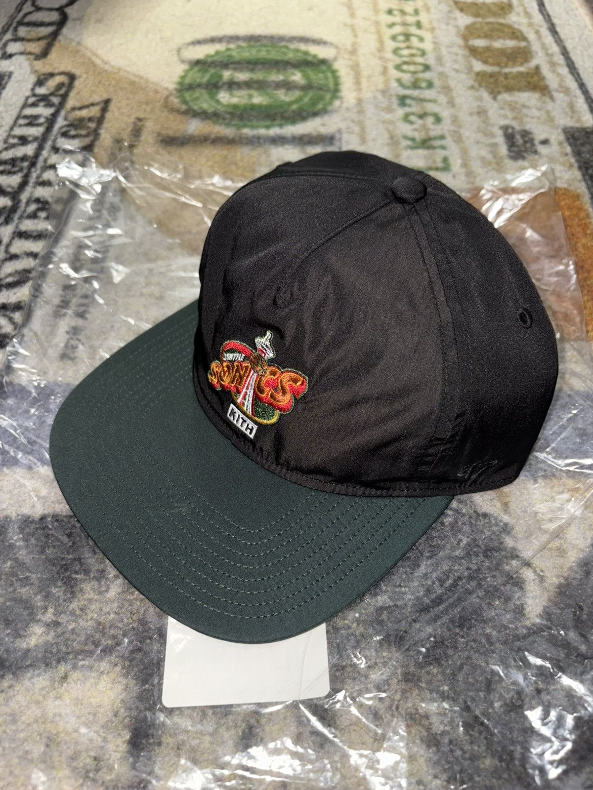 Kith × NBA Kith x 47 Brand All-Star Seattle Super Sonics Hitch Snapback Size ONE SIZE - 1 Thumbnail