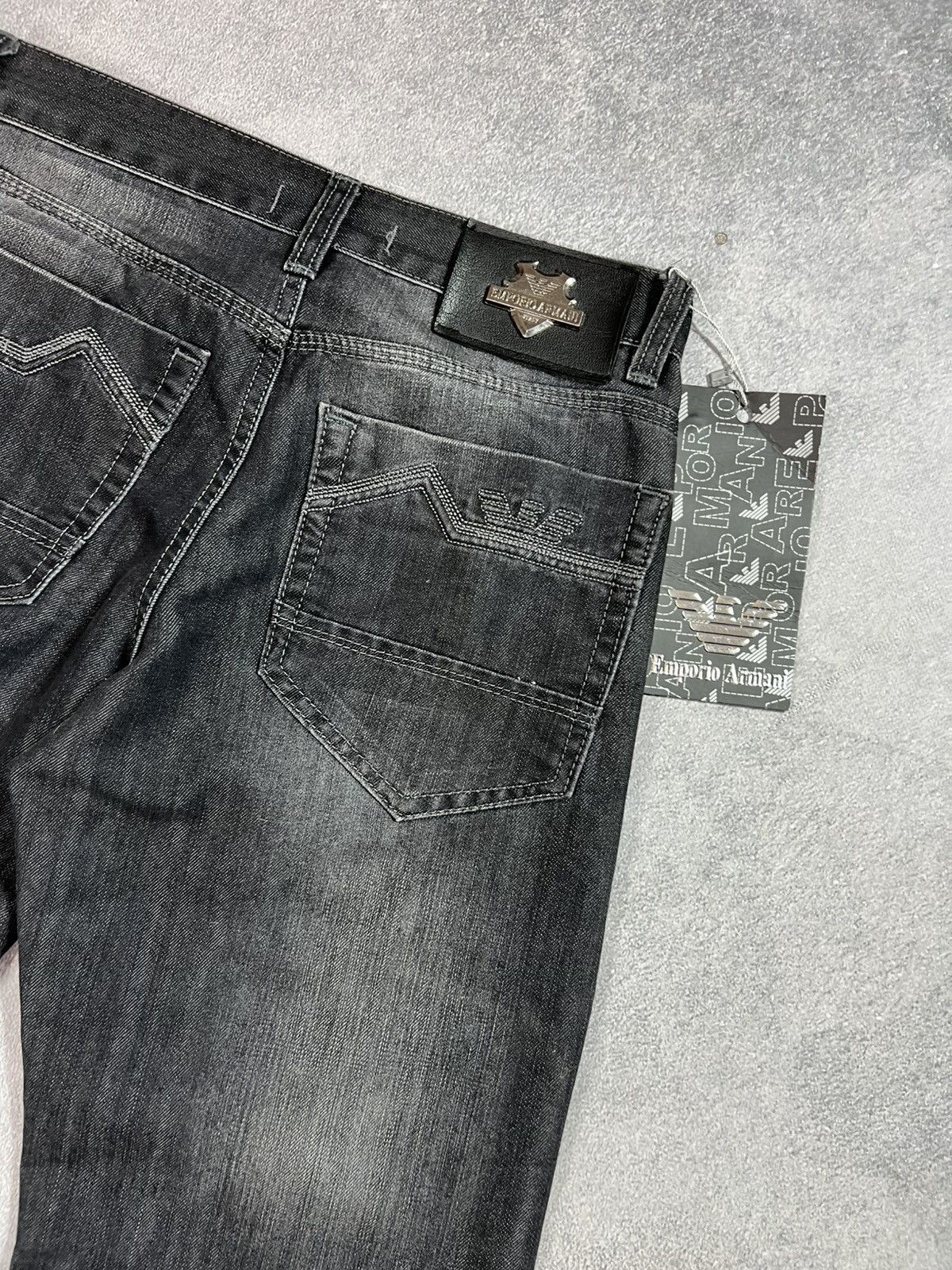 Hysteric Glamour 🖤VTG RICK OWENS HYSTERIC GLAMOUR STYLE DISTRESSED Y2K JEANS Size US 30 / EU 46 - 5 Thumbnail